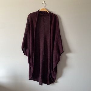 Burgundy Shrug